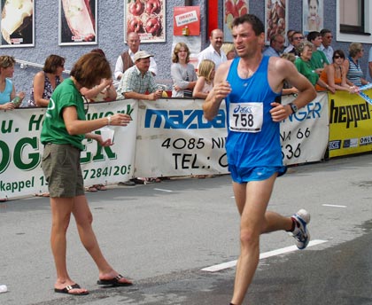 Tagesschnellster war der Pole Artur Blasinski