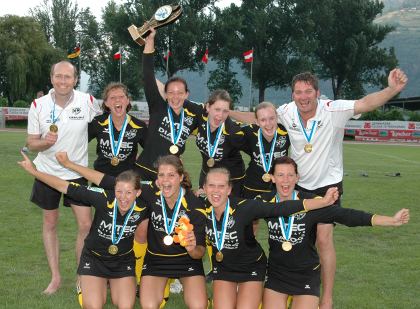 Die siegreichen Damen