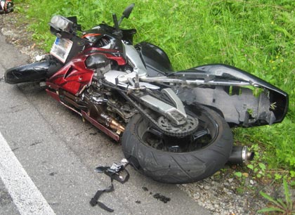 FF Landshaag - Motorradunfall