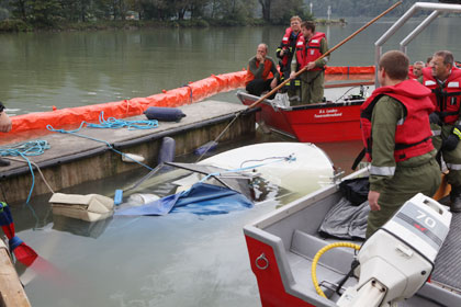 Versunkenes Boot