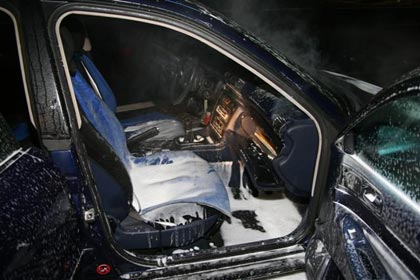 KFZ-Brand